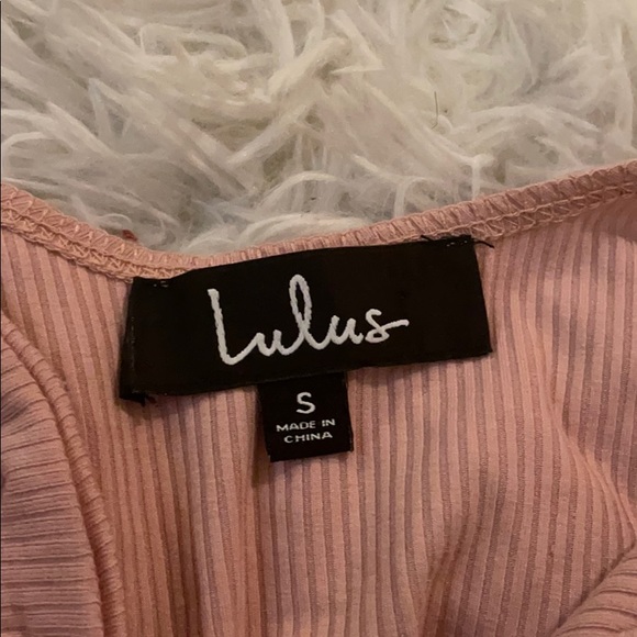 Pink Lulus Bodysuit - Picture 4 of 4